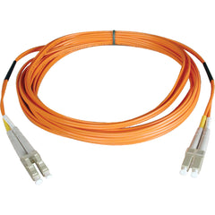 Tripp Lite N320-46M Fiber Optic Duplex Patch Cable 150 ft LC/LC 62.5/125 Micron Fiber Lifetime Warranty  Tripp Lite N320-46M Optische Glasvezel Duplex Patch Kabel 150 ft LC/LC 62.5/125 Micron Glasvezel Levenslange Garantie