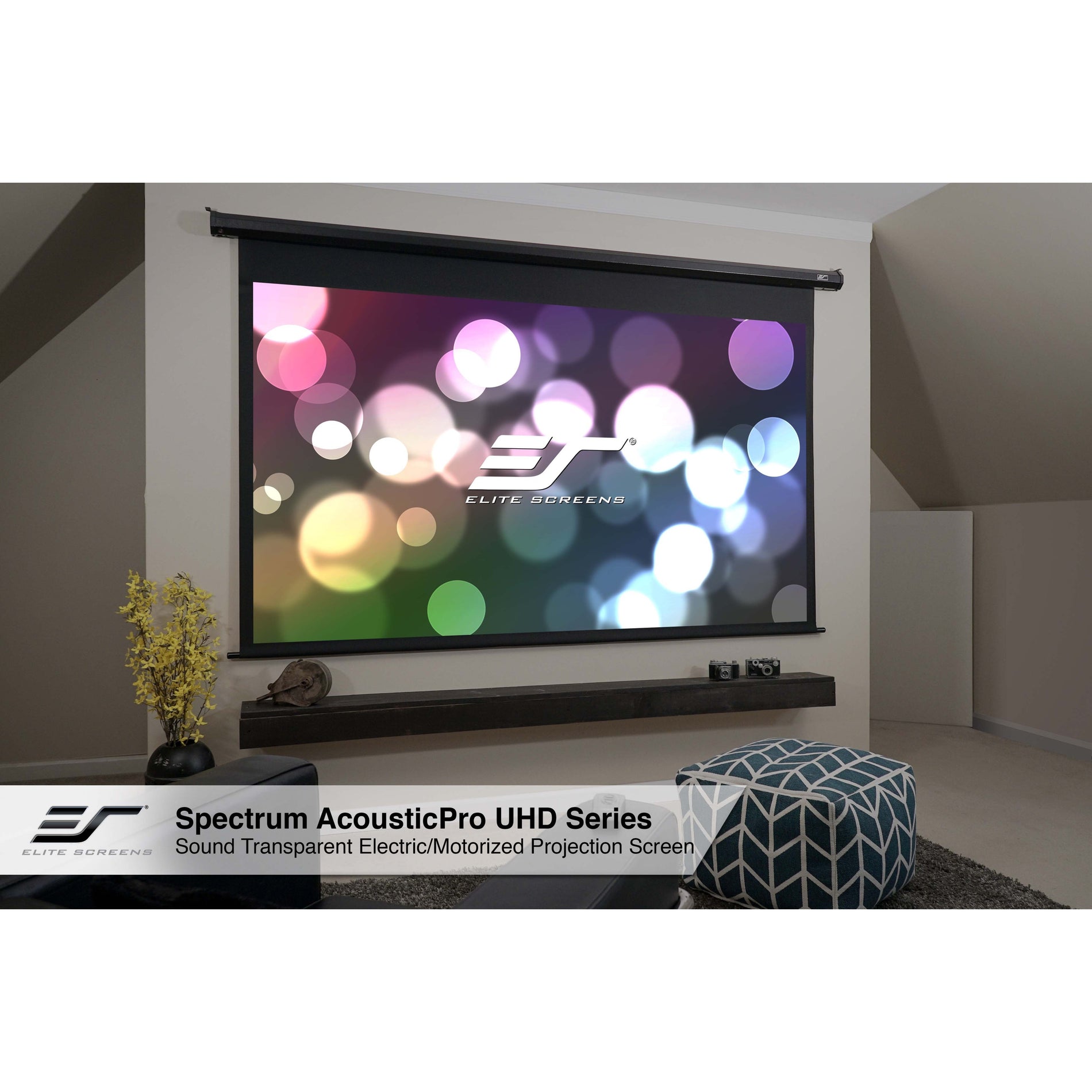 Elite Screens Spectrum Electric Projection Screen - 100" Diagonal [Discontinued]