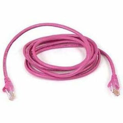 Belkin RJ45 Cat6 Snagless Network Cable, 6ft Pink, Copper Conductor, Molded Strain Relief, M/M Patch Cable, Enhanced Performance - A3L980-06-PNK-S (Lifetime Warranty)