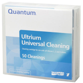 Quantum MR-LUCQN-BC LTO Ultrium Universal Prelabeled Cleaning Cartridge, Tape Technology: LTO