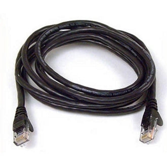 Belkin Cat.6 50-foot black network patch cable with RJ-45 connectors and snagless boots