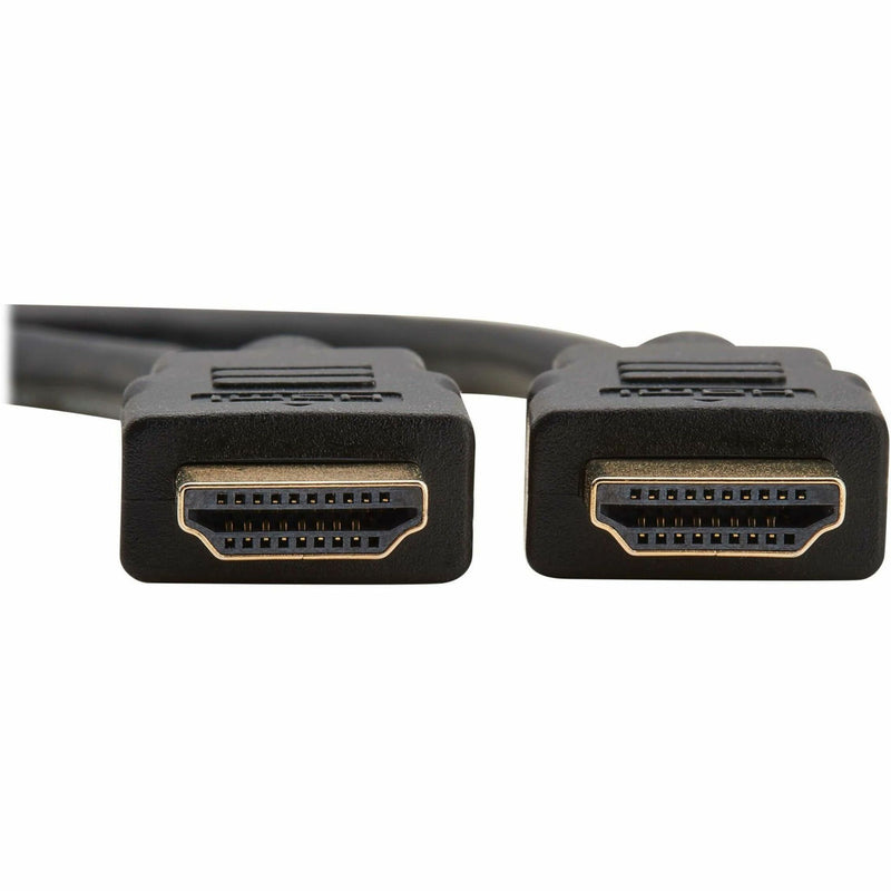 Detailed view of HDMI connector pin layout showing gold-plated contacts