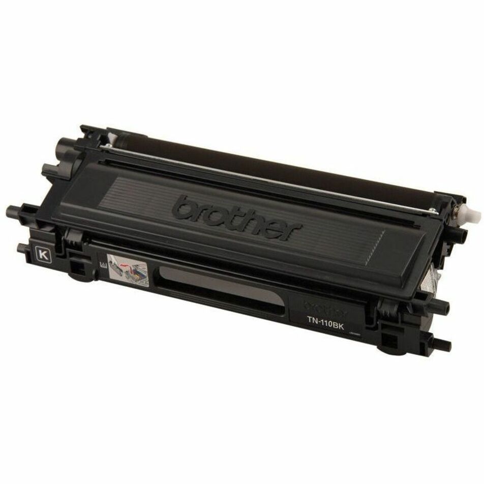 Brother TN110BK Original Black Laser Toner Cartridge, 2500 Page Yield, Compatible with MFC-9440CN, HL-4040CDN Series Printers - TN110BK (90 Day Warranty)