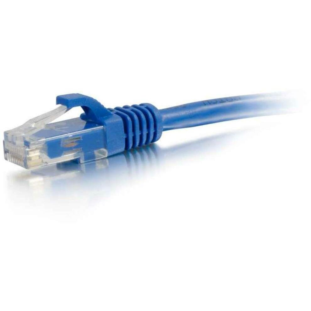 C2G 29018 14ft Cat6 Unshielded Ethernet Network Patch Cable, 50 Pack, Blue
