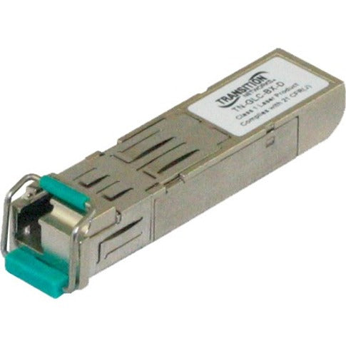 Transition Networks TN-GLC-LH-SM SFP transceiver module with LC connector and metallic housing