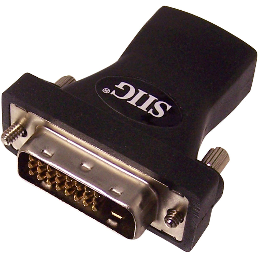 Adaptador SIIG CB-000052-S1 HDMI(F) a DVI(M) Adaptador de Video Negro