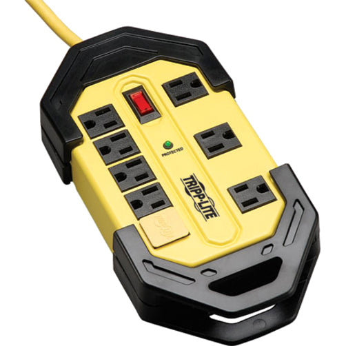 Tripp Lite TLM812SA PROTECT IT! SAFETY SURGE 8OUT OSHA YELLOW 12FT CORD 1200J Surge Suppressor/Protector