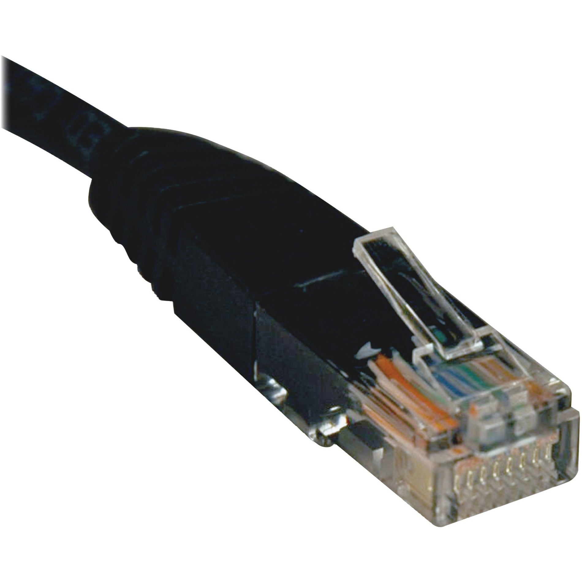Tripp Lite N002-002-BK Cable de conexión moldeado Cat5e 2ft negro. Marca: Tripp Lite.