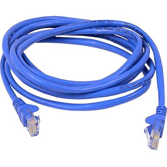 百利金 A3L980-18IN-BLS 高性能 Cat. 6 UTP 补丁电缆，1.50 英尺，成型，防卡扣，蓝色 百利金 蓝色