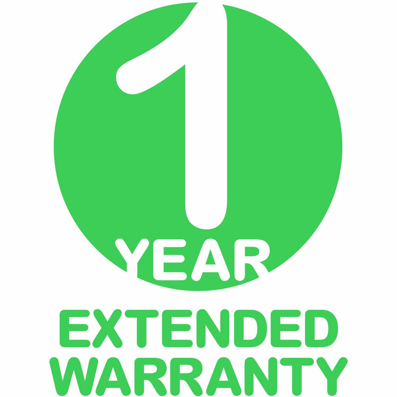 Green circular logo with number 1 and text reading Extended Warranty