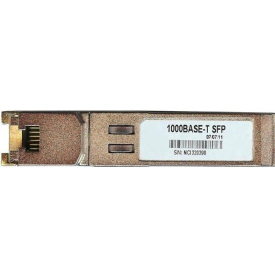 Module SFP Gigabit EX-SFP-1GE-T Juniper LAN RJ-45 10/100/1000Base-T  Marque: Juniper Traduction de la marque: Genévrier