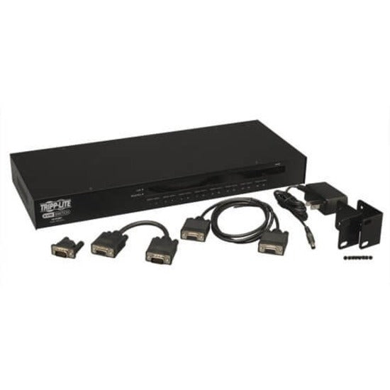 Tripp Lite B042-016 KVM Switch 16-Port USB/PS2 1U RM w/ On-Screen Display