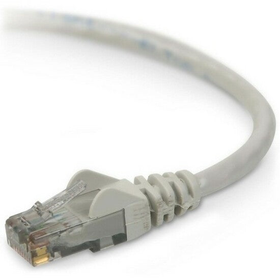 Belkin A3L980-12-S RJ45 Category 6 Snagless Patch Cable, 12 ft, Gray