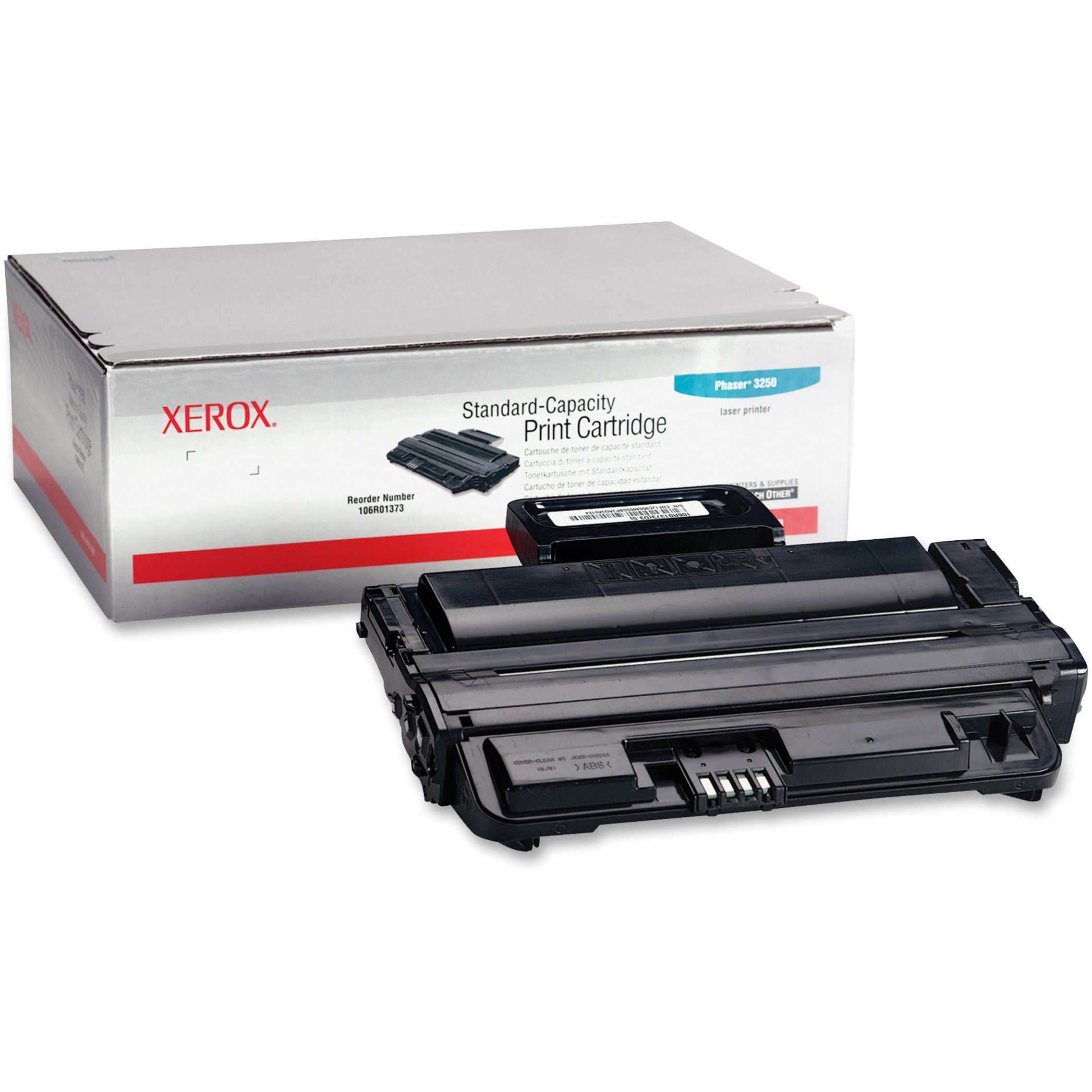 Xerox 106R01373 Phaser 3250 Standard Toner Cartridge 3500 Sivun Saannon Musta