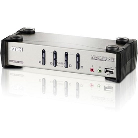 ATEN CS1734B Commutateur KVMP 4 Ports USB QXGA Résolution 2048 x 1536 Garantie 2 Ans