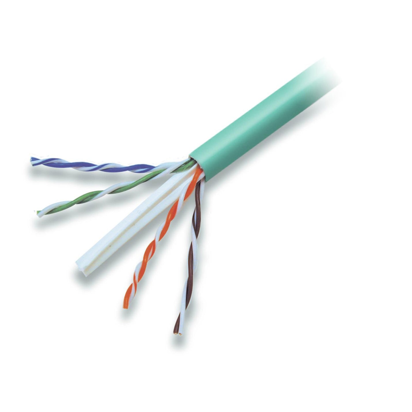 Belkin A7L704-1000GR-P Cat. 6 High Performance UTP Bulk Cable (Bare wire) 1000 ft Green Plenum