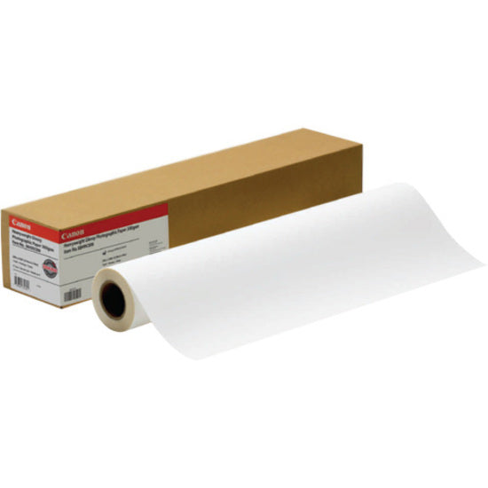 Canon 1290V133 Scrim Banner Vinyl Paper, Matte Finish, 24" x 40 ft, 480 g/m²