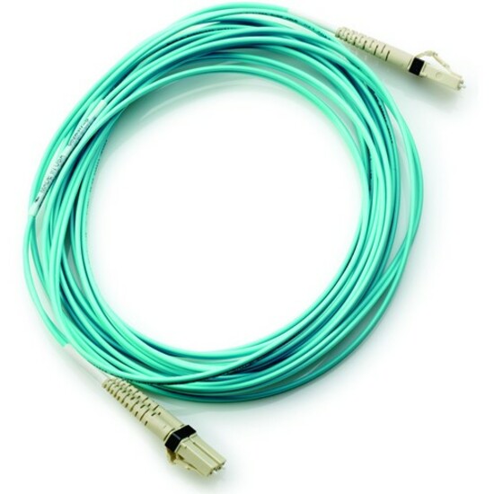 HPE AJ837A OM3 Fiber Channel Cable, LC Male - LC Male, 49.21ft