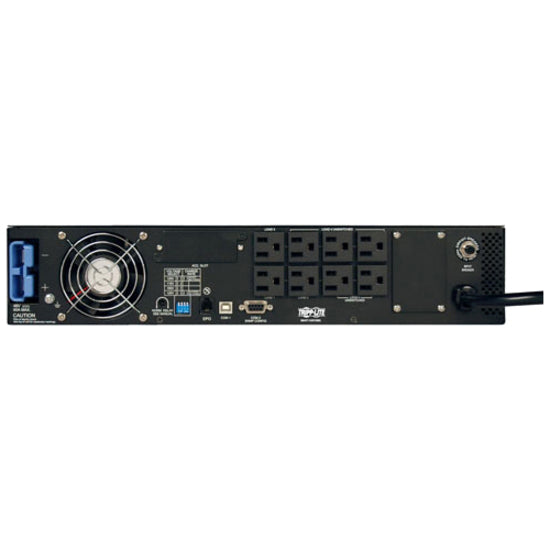 Tripp Lite UPS Smart 1500VA 1440W Rackmount AVR 120V Pure Sine Wave USB DB9 SNMP 2URM (SMART1500CRMXL) Front image