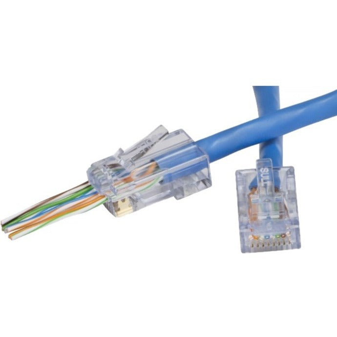 พลาตินัม ทูลส์ 100003C EZ-RJ45 คอนเนคเตอร์ CAT5/5e การต่อสายที่รวดเร็ว ...