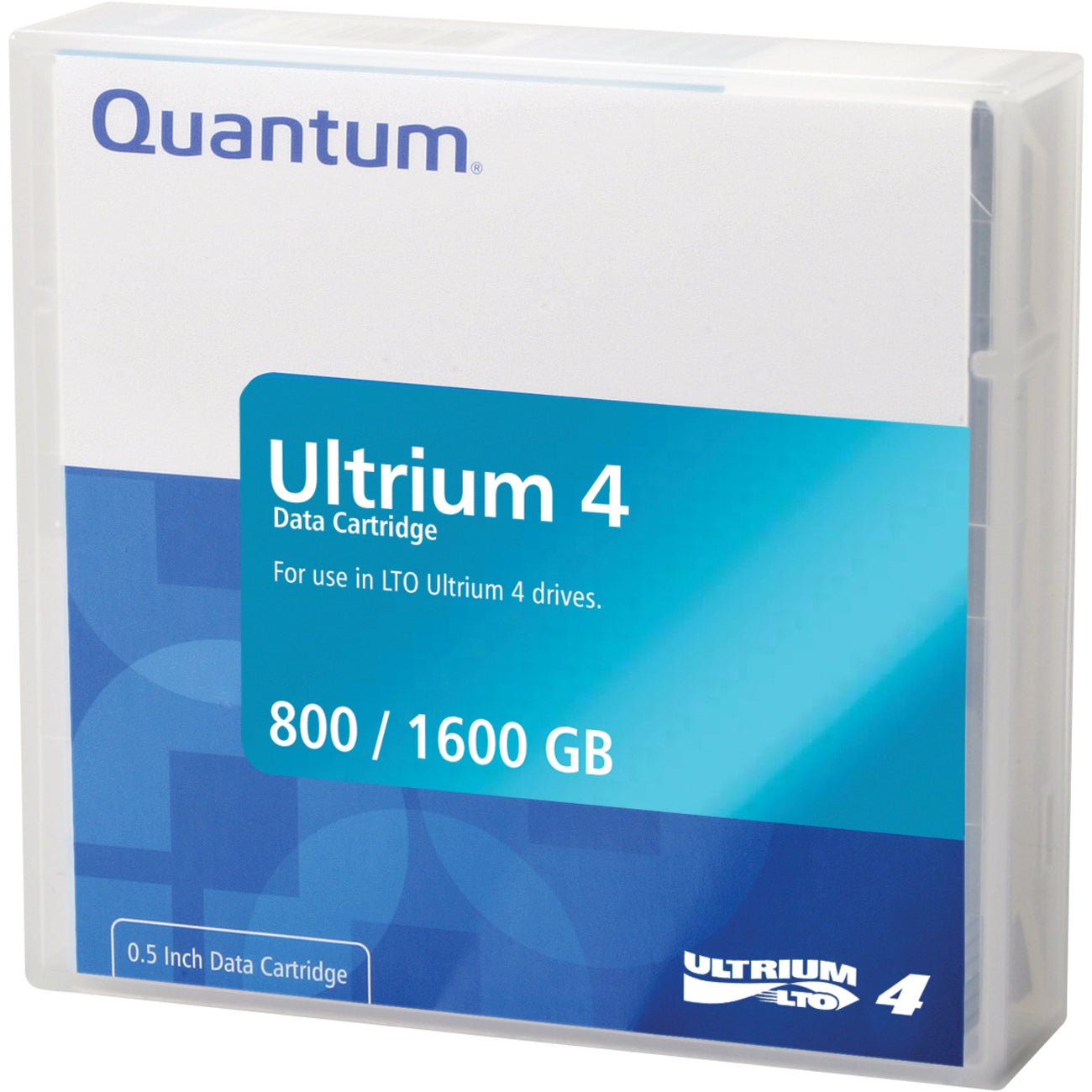 Quantum MR-L4MQN-20 LTO Ultrium 4 Tape Cartridge, 800GB Native Storage Capacity, 1.60TB Compressed Storage Capacity