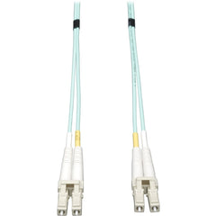 Tripp Lite N820-12M Fiber Optic Duplex Patch Cable 39.37 ft Aqua Blue  Tripp Lite N820-12M Glasvezel Duplex Patchkabel 39.37 ft Aquablauw