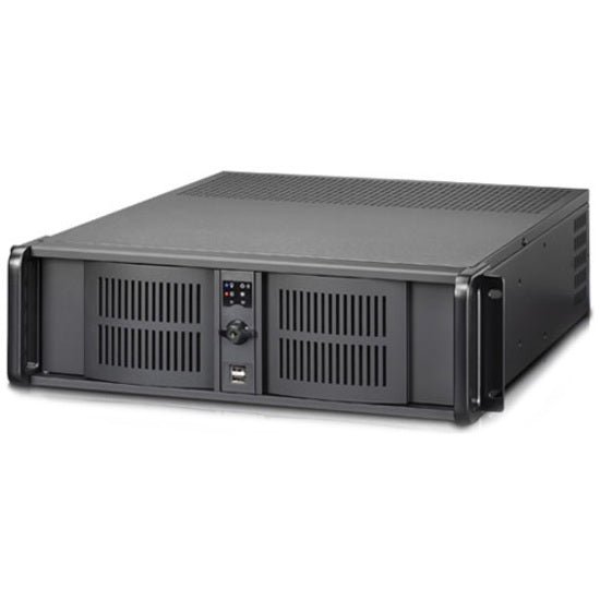 iStarUSA D-300 Chassis Server Case, 3U Rack-mountable, 7 Bays, Black