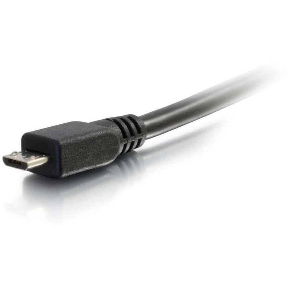 C2G 27364 3ft USB A to USB Micro B Cable - M/M Fast Charging and Data Transfer  C2G 27364 3ft USB A から USB Micro B ケーブル - M/M、高速充電およびデータ転送