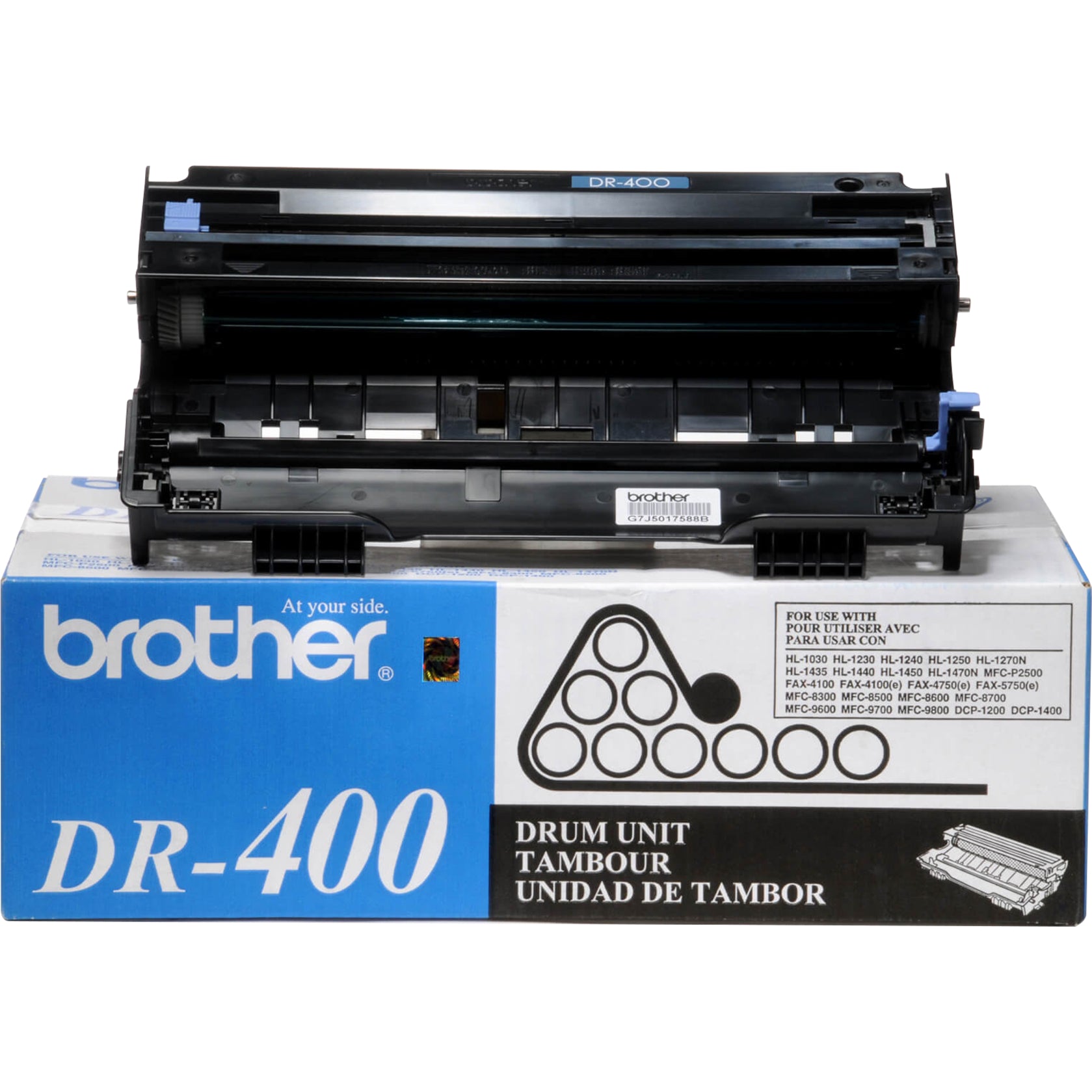 Brother DR400 Replacement Drum Unit, 20,000 Page Yield, Black