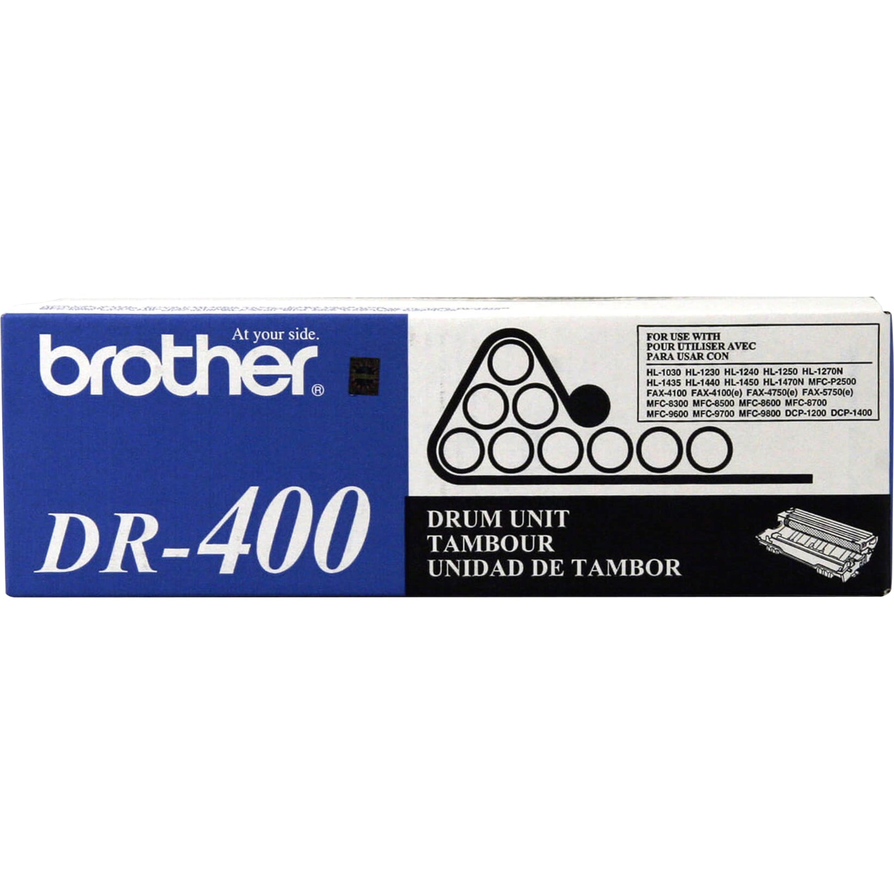 Brother DR400 Replacement Drum Unit, 20,000 Page Yield, Black