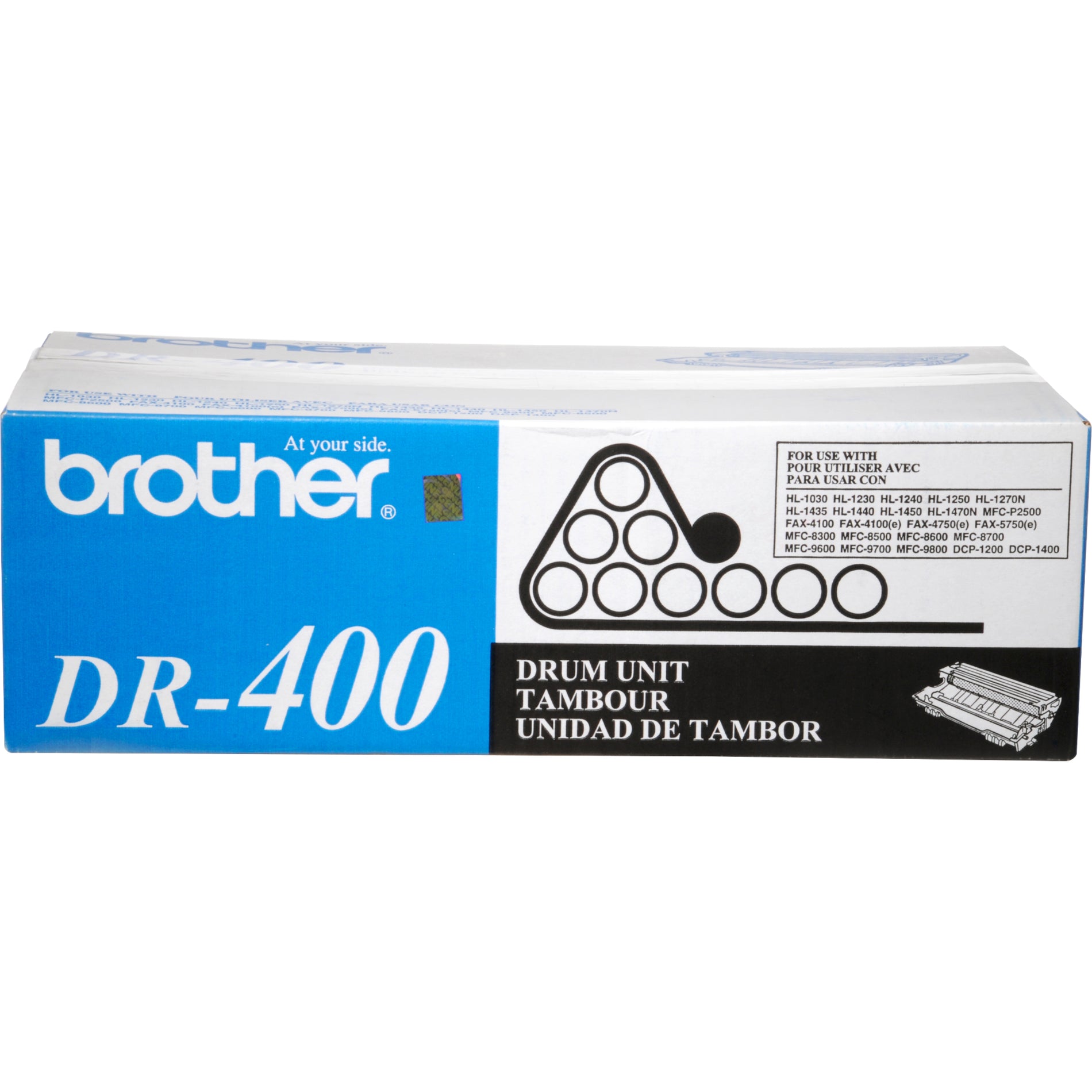 Brother DR400 Replacement Drum Unit, 20,000 Page Yield, Black