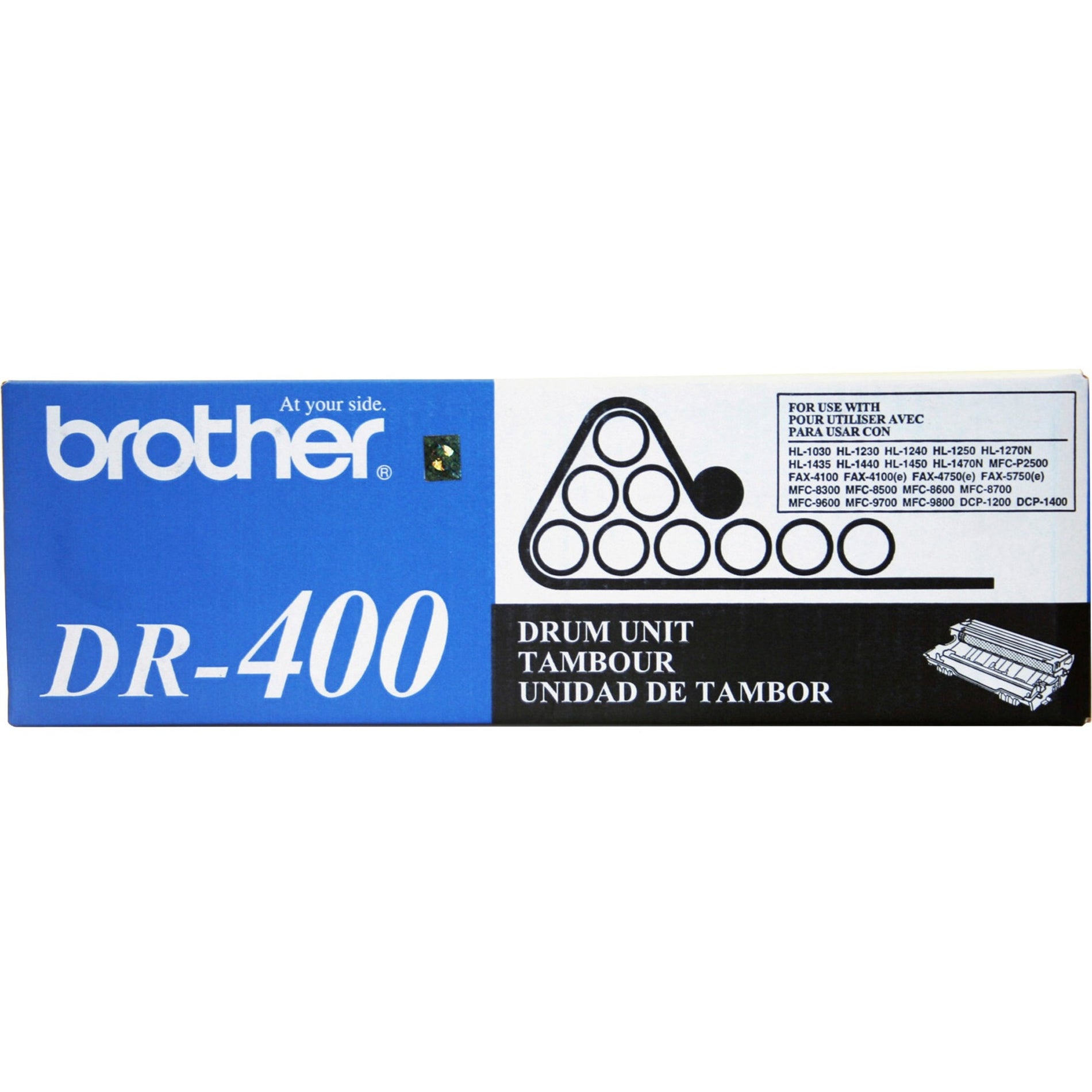 Brother DR400 Replacement Drum Unit, 20,000 Page Yield, Black