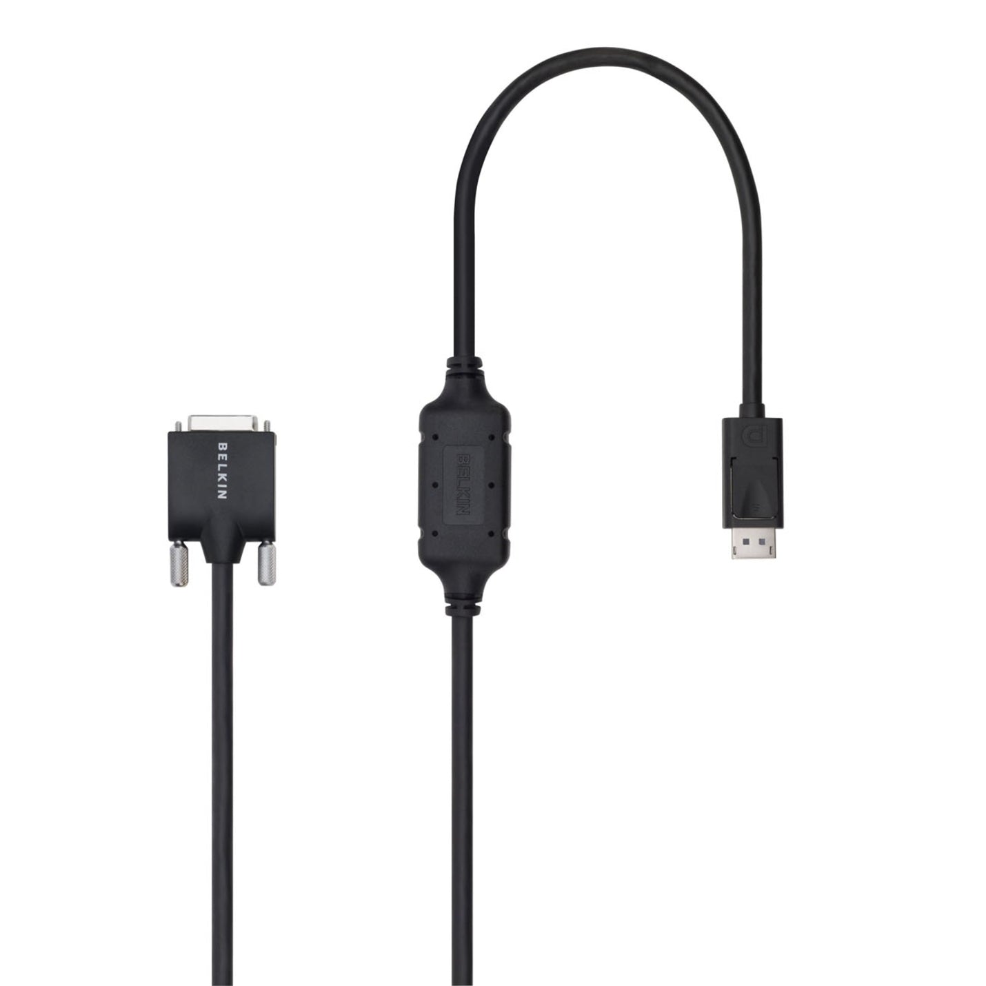 Belkin F2CD002B06-E DisplayPort to DVI Cable, 6ft, Black