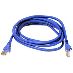 Belkin Cat.6 Network Cable, Snagless UTP Patch Cable, Gold-Plated RJ-45 Male/Male Connectors, Copper Conductor, 7 ft Blue - A3L980-07-BLU (Lifetime Warranty)