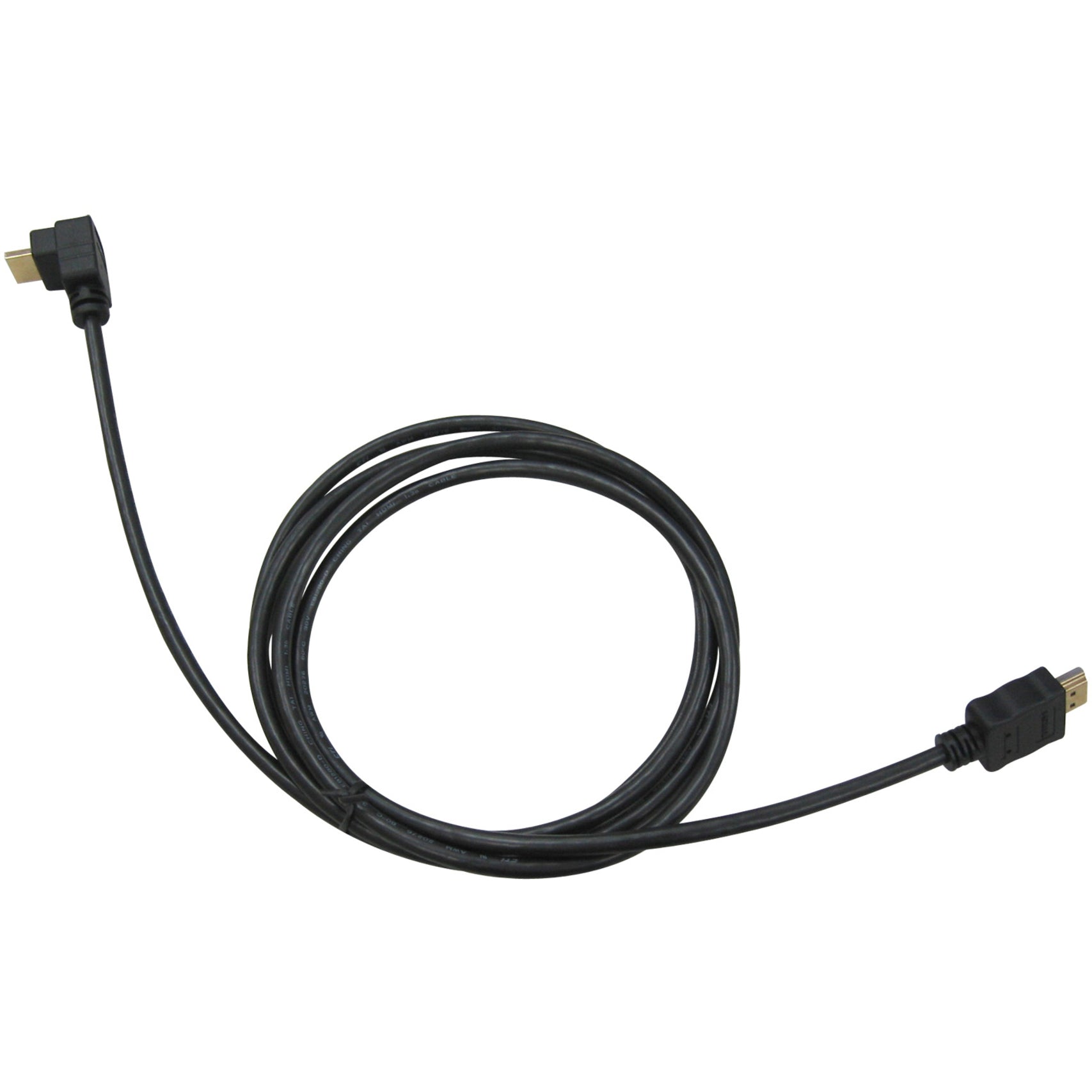 SIIG CB-HM0132-S1 90 Degree to 180 Degree Cable - 5M, HDMI A/V Cable
