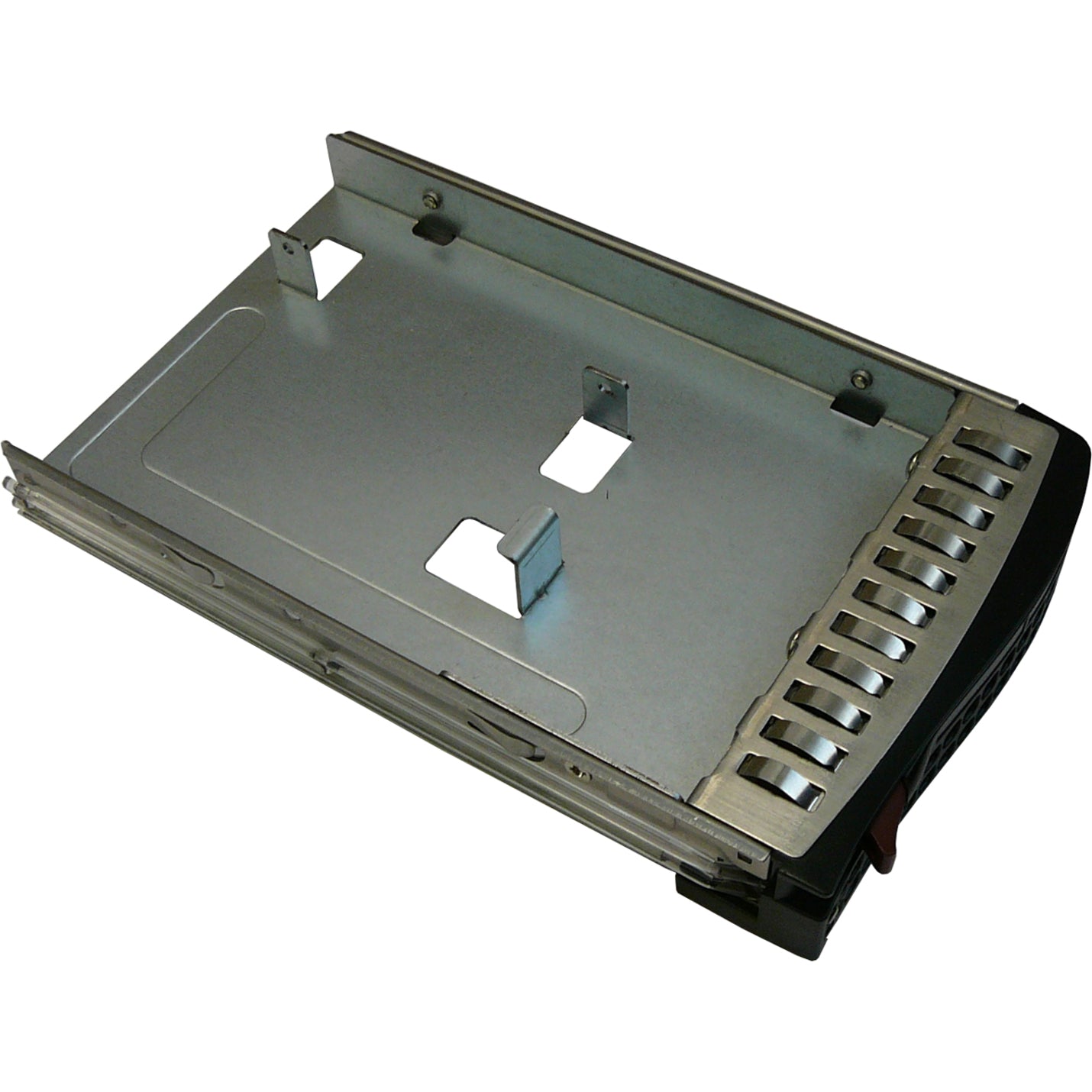 Supermicro MCP-220-00043-0N 2.5 inch to 3.5 inch drive bay adapter tray with hot-swap capability and metal construction-alternate-image1