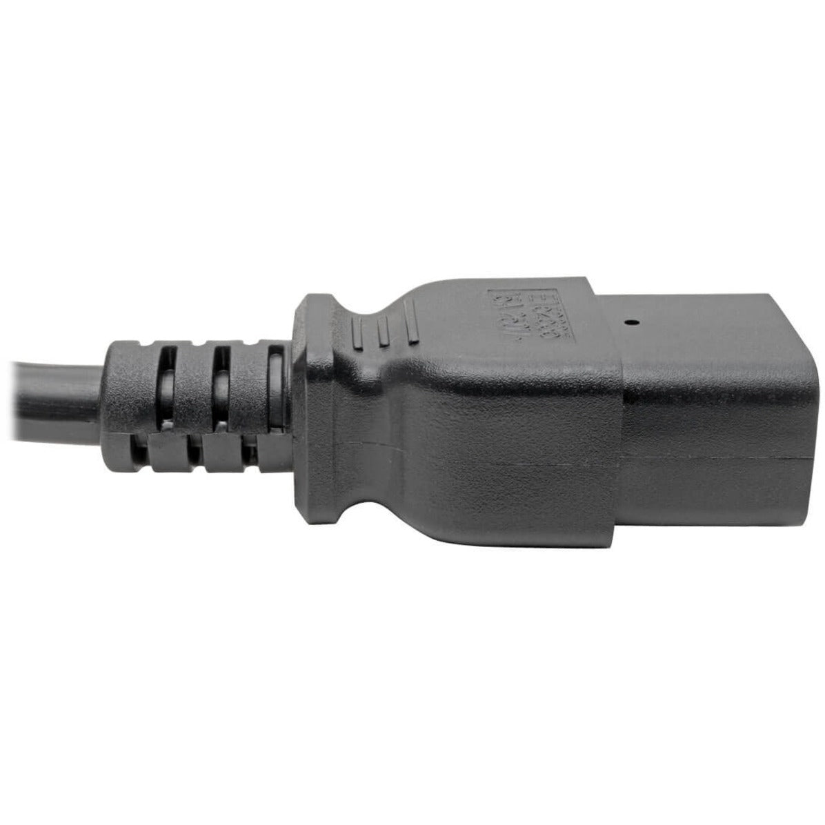 Tripp Lite P047-002 Power Interconnect Cable, 2 ft, 15A, 250V AC, Black