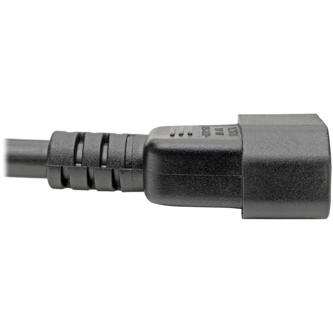 Tripp Lite P047-002 Power Interconnect Cable, 2 ft, 15A, 250V AC, Black