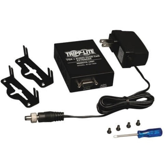 Tripp Lite B132-100A Video Console/Extender, TAA Compliant, 1920 x 1440 Resolution, 1 Year Warranty