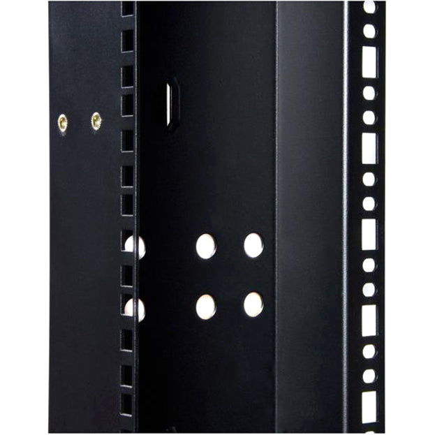 StarTech.com 4POSTRACKHD 45U 3300lb High Capacity 4 Post Open Server Equipment Rack - Flat Pack