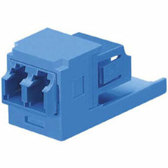 Panduit CMDSLCZBU Mini-Com Fiber Optic Adapter Module LC Network Connector Blue  팬듣 CMDSLCZBU 미니-컴 광섬유 어댑터 모듈 LC 네트워크 커넥터 파란색