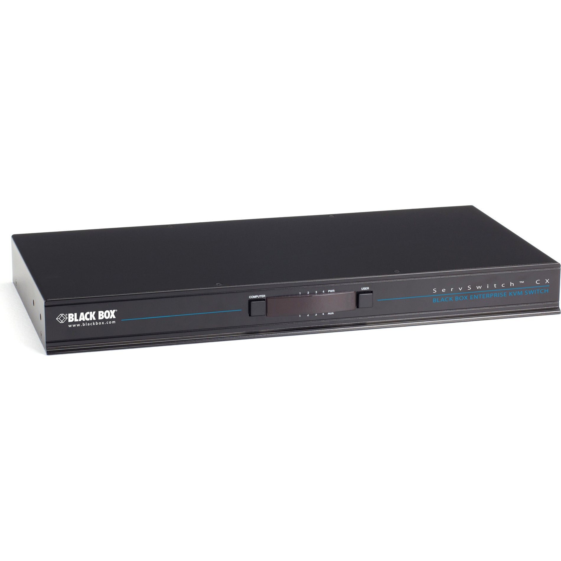 Black Box KV0424A-R2 ServSwitch CX KVM Switch, 24 Port, WUXGA, 1920 x 1200, 2 Year Warranty