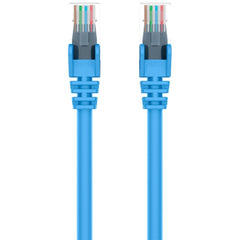 بلكين A3L980-01-BLU كابل باتش RJ45 فئة 6، 1 قدم، بدون نتوءات، مُشكّل، أزرق