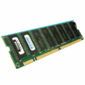 EDGE DDR2 SDRAM memory module with green PCB and black memory chips in DIMM form factor-alternate-image1