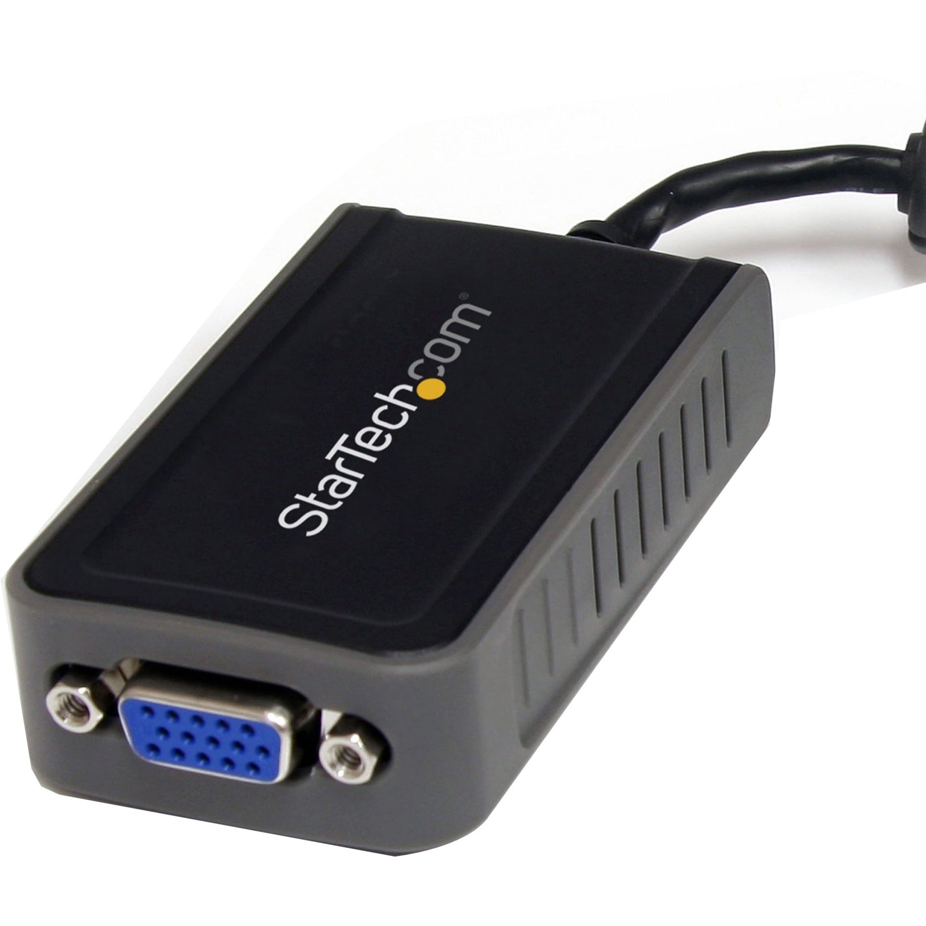 StarTech.com USB2VGAE2 USB to VGA Multi Monitor External Video Adapter, Add Multiple Displays to Your PC