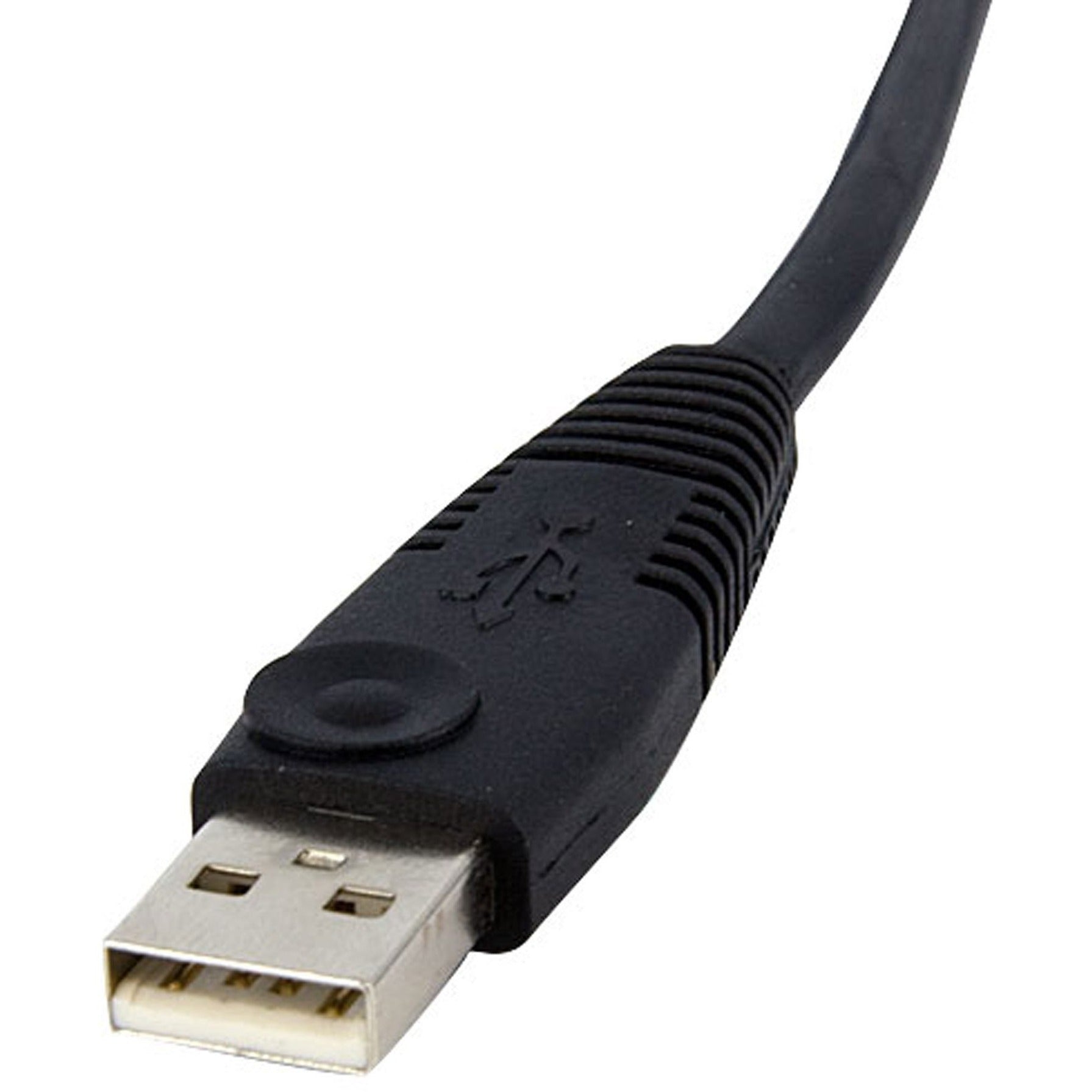 StarTech.com DVID4N1USB10 10 ft 4-in-1 USB DVI KVM Switch Cable with Audio, Dual Link DVI-D, USB, Audio Mic