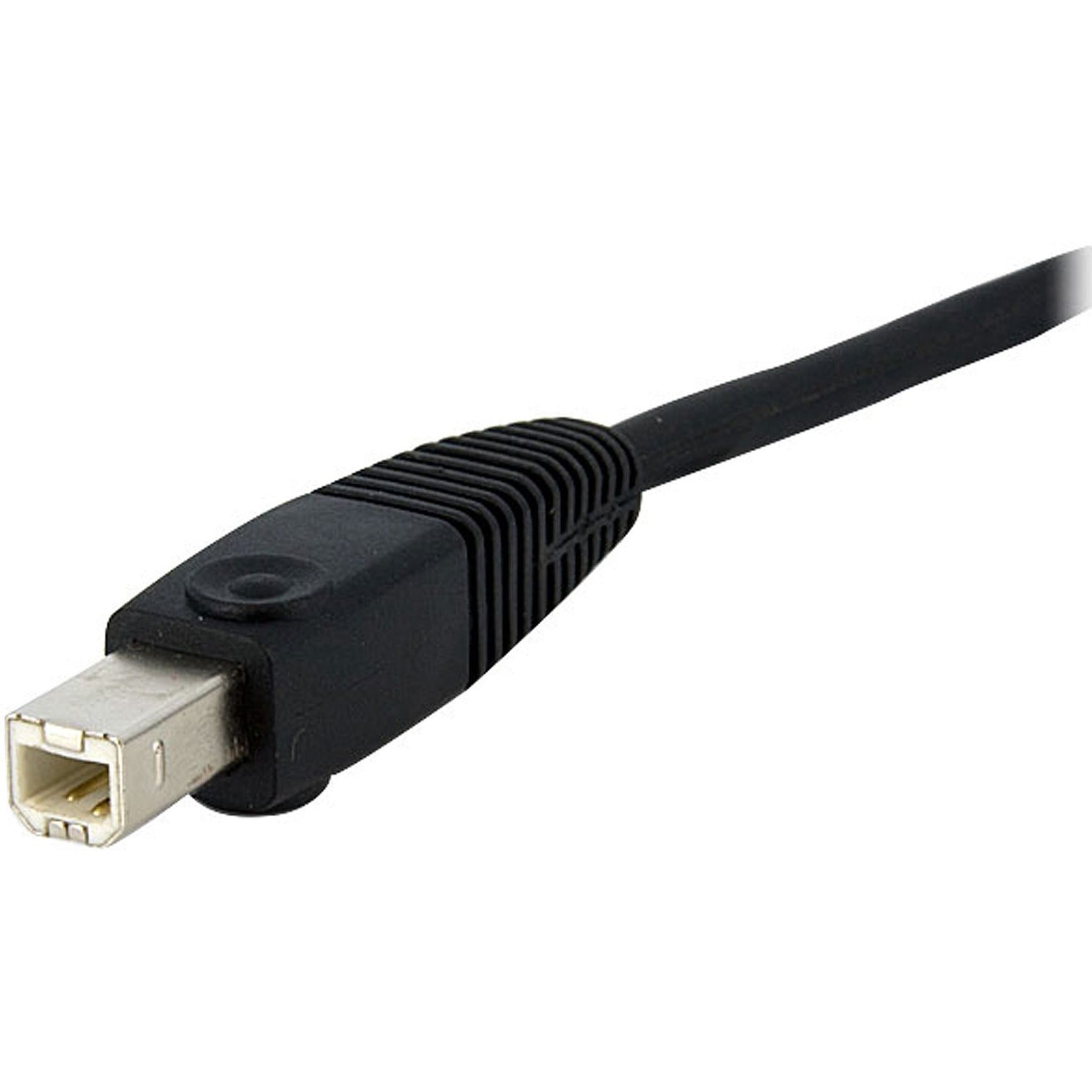 StarTech.com DVID4N1USB10 10 ft 4-in-1 USB DVI KVM Switch Cable with Audio, Dual Link DVI-D, USB, Audio Mic