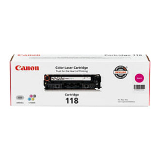 Canon 2660B001AA 118 Toner Cartridge, Laser, Magenta - Original