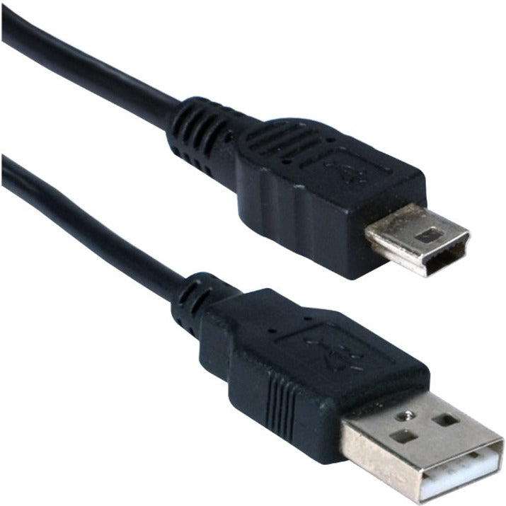 QVS cc2218c-1m Micro-USB Sync & Charger High Speed Cable, 3.28 ft, Black