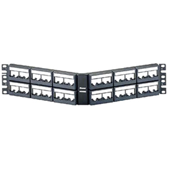 Marca: Panduit Panel de parches modular de 48 puertos Mini-Com CPPLA48WBLY Certificado RoHS
